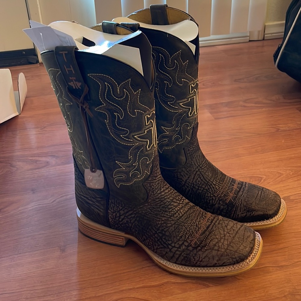 NIB - Mens Tin Haul Boots “take no bull”
